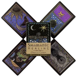 Shamanic Healing Oracle Cards A 44 Tarot English Visions Divination Edition Deck Borad Playing Games