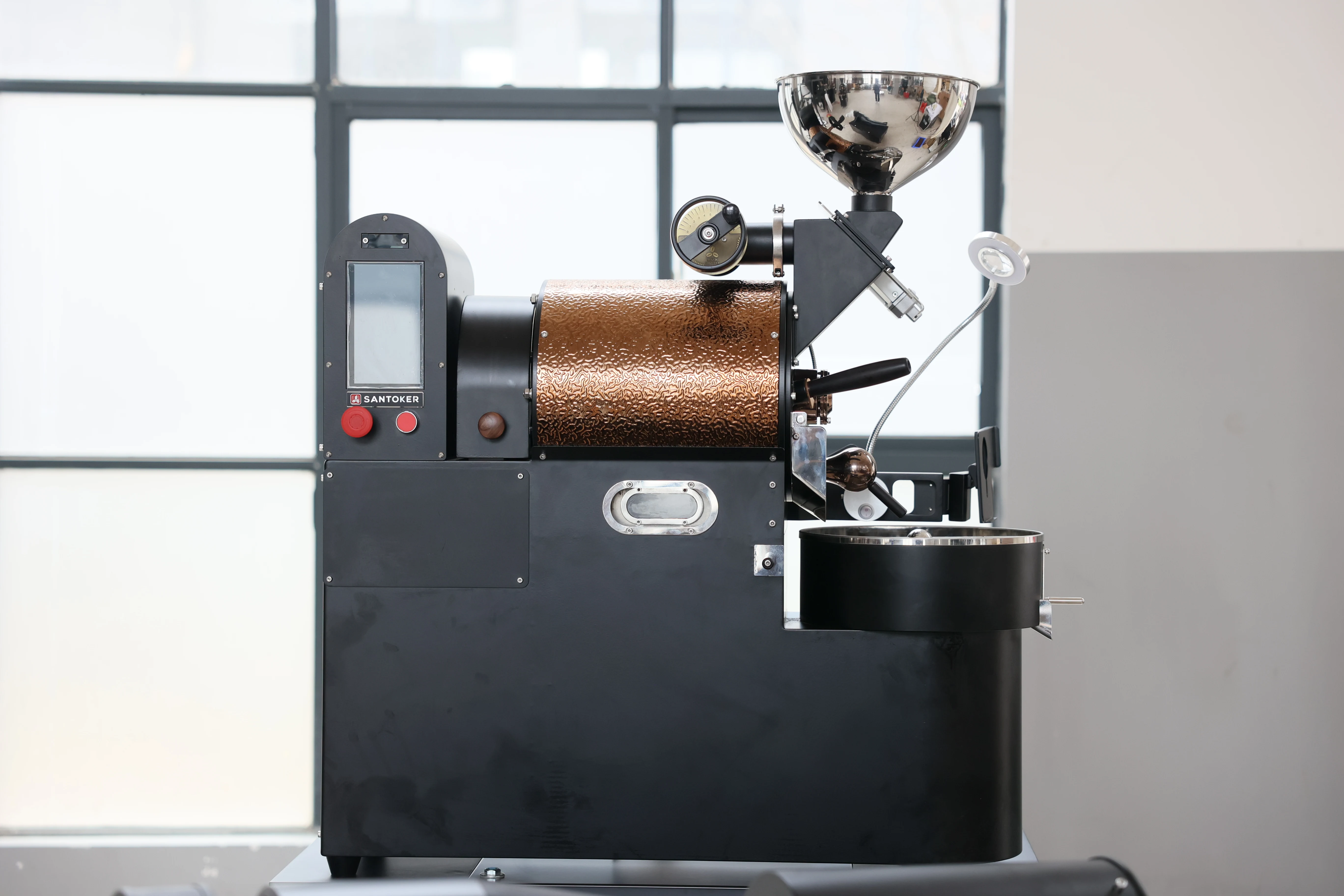 Wintop 1 كجم 2 كجم 3 كجم 6 كجم الصناعية التجارية ماكينة تحميص القهوة الأوتوماتيكية الكاملة Tostadora Cafe Santoker المحامص الأوتوماتيكية