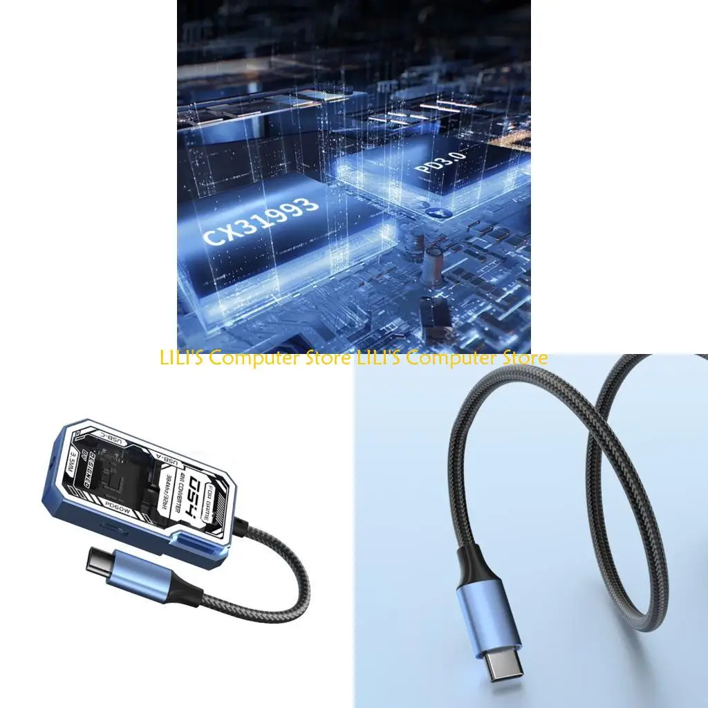 

A52B USB3.0 Multiple Port Transparents Adapter 4In1 Hubs Fast Speed Transfer Plugs Play Travel Friendly