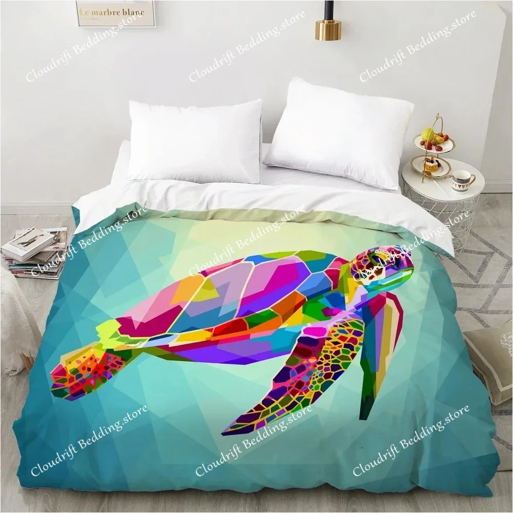 3D Duvet cover Quilt Comfortable Case Luxury Bedding 135 140x200 150x200 220x240 200x220 for Home Colorful animal deer