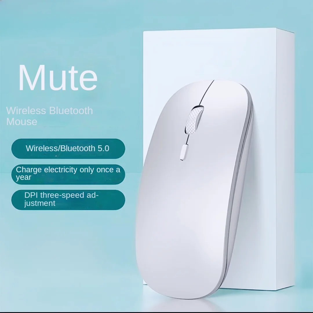 

Wireless Mouse For Laptop PC Bluetooth Rechargeable Mouses Computer Silent Mice USB mouse Ergonomic Gaming Mouse For Xiaomi Pad