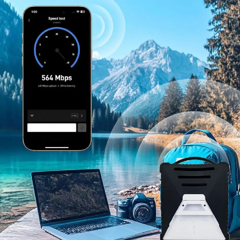 Silicone Protective Case for StarLink Mini Anti-Bump Anti-Drop Portable Shell Heat Dissipation Case for StarLink Mini Antenna