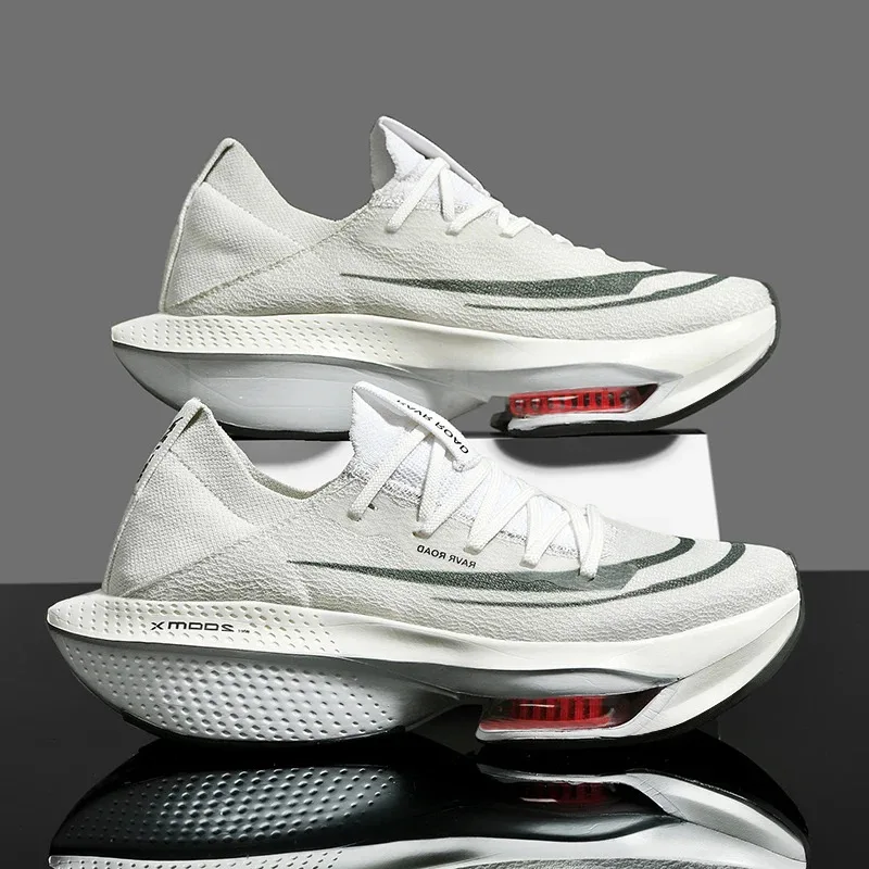 

Running Shoes Air Cushion Speciality Marathon Men Sports Breathable Lightweight Women's Comfortable Athletic Nonskid Sneakers ﻿