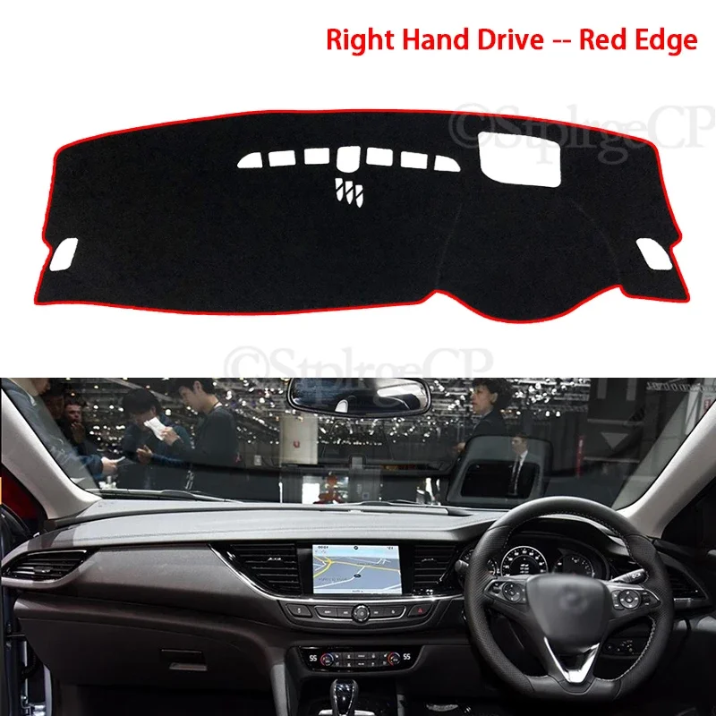Sunshade Dashmat Protect Carpet Accessories Vauxhall Holden MK2 for Opel Insignia B 2017 2018 2019 Anti-Slip Mat Dashboard Pad