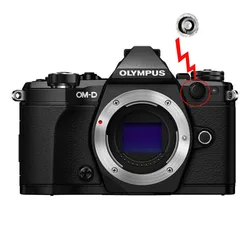 Nowa błyszcząca synchronizacja części do naprawy zacisków do Olympus OM-D E-M1 mark II ; E-M1 mark III EM1II EM1III E-M5II E-M5III camera