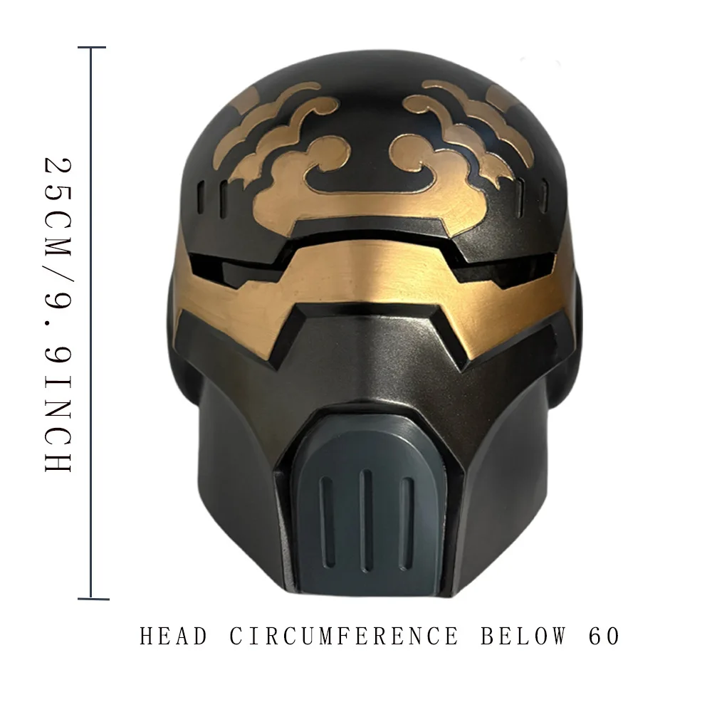 Maska Hełm Asajj Ventress SW Cosplay dla Mężczyzn, Żywica, Maska na Halloween, Maskarada, Karnawał, Rekwizyty na Imprezę dla Dorosłych