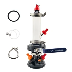 KegLand 4 Inch TC Hop Bong Pressure Kit for Kegmenters