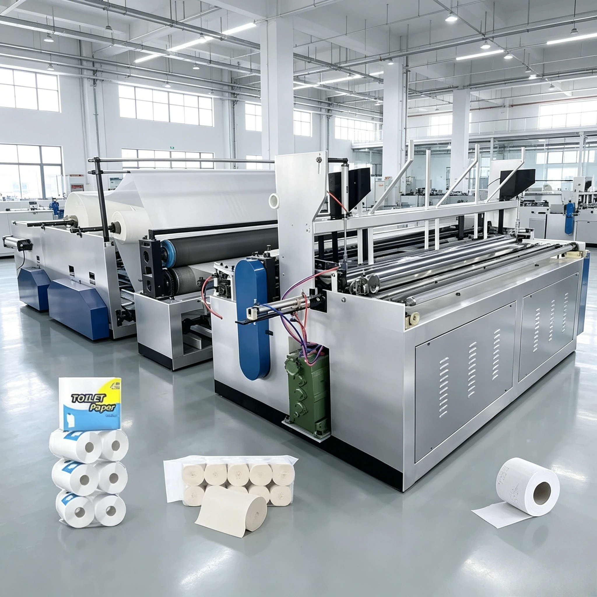 Buy Premium Quality Toilet Paper Making Machine for Efficient Production and Fast Delivery at Best Wholesale Prices Today