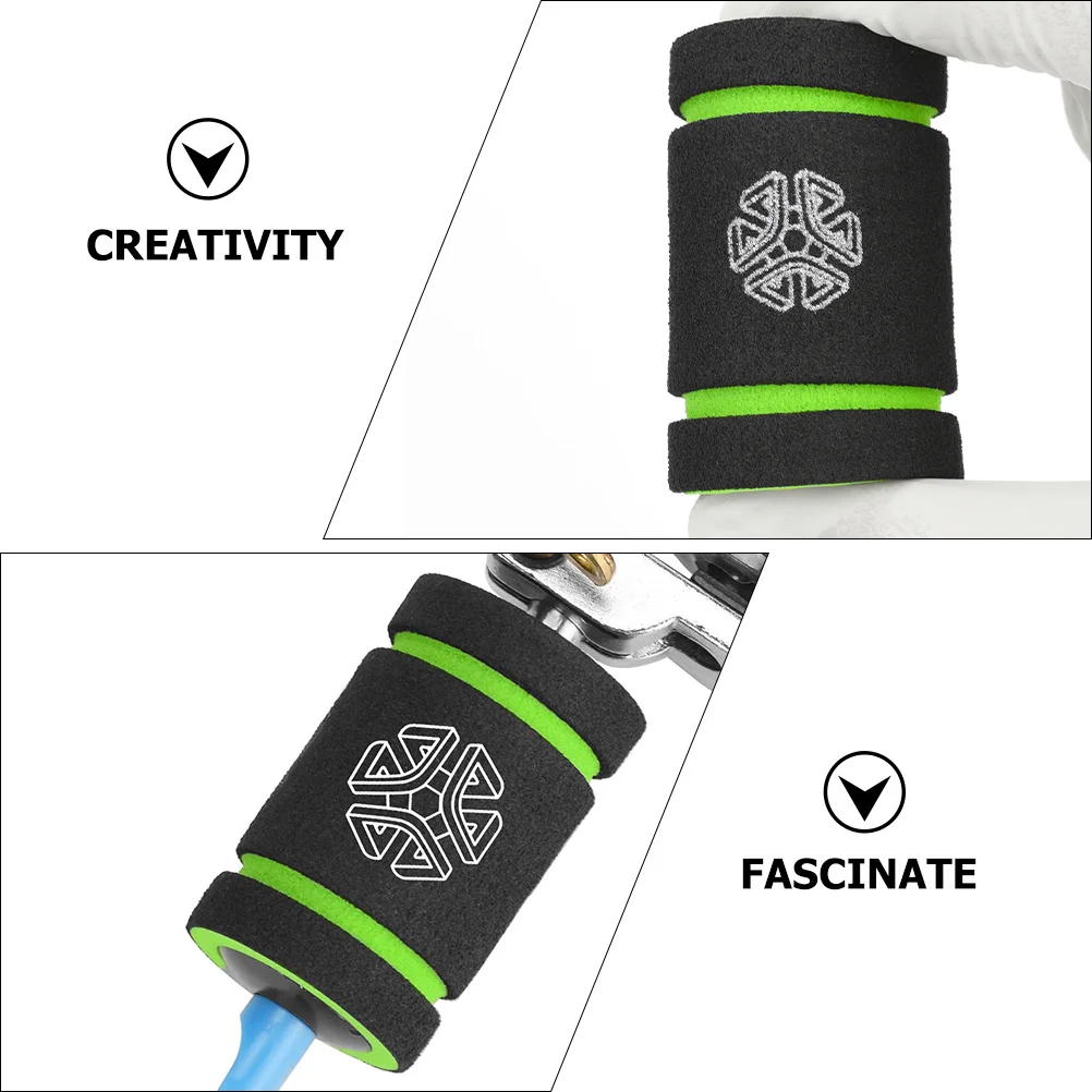 

10Pcs Hand Grip Cover for Tattoo Machines Soft Sponge Elastic Non-Slip Grip Sleeve Portable Protective Handle Tube Supplies