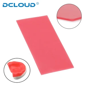 Dentalbasisplatte für gefälschtes Zähnemodell, zahnärztliche rote Wachsblätter, Verbrauchszahnheilkunde, Zahnheilkunde, 1,3 mm Dicke, 1,5 mm, 2,0 mm 10 Hauptverkaufsmetall -Protese -Dentaria - №8