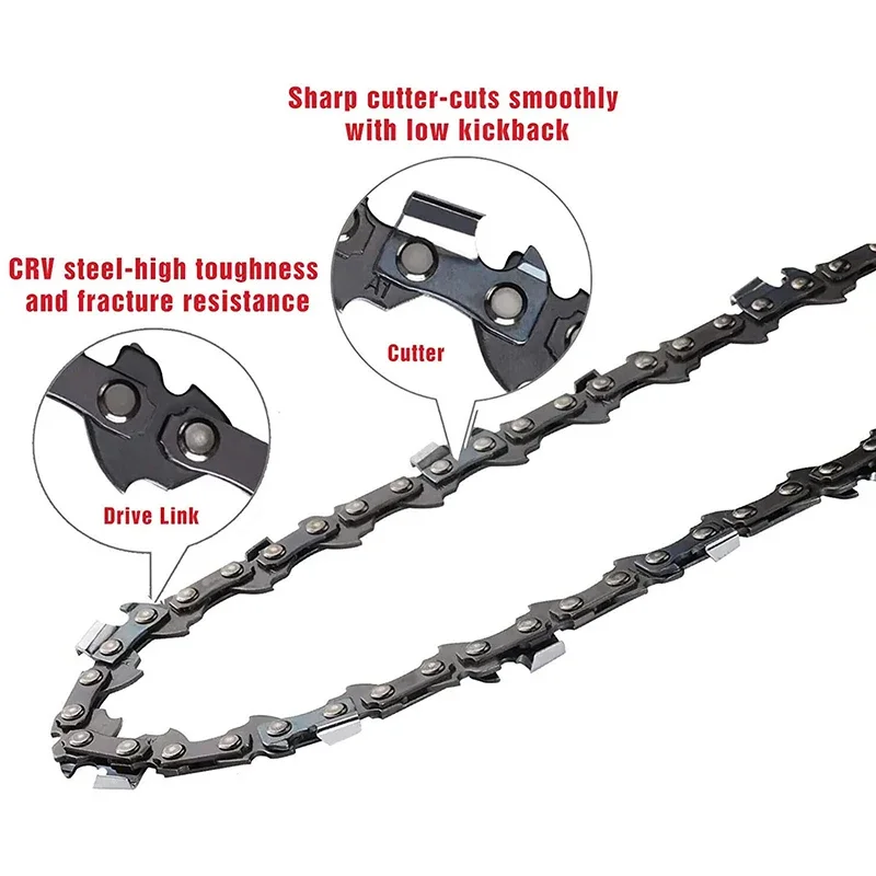 12in/11.5Inch Chainsaw Saw Chain 44DL 22 Cutter 3/8