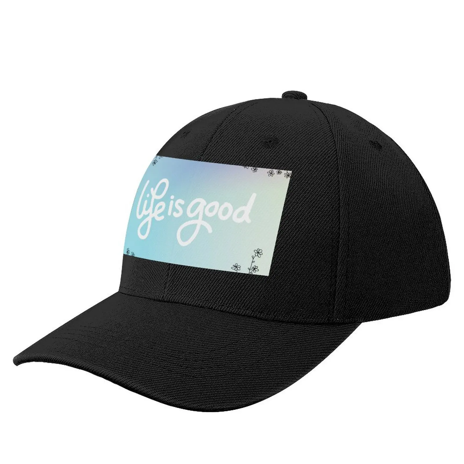 

Life is good Baseball Cap Funny hats Luxury man cap Streetwear Caps For Men Women's