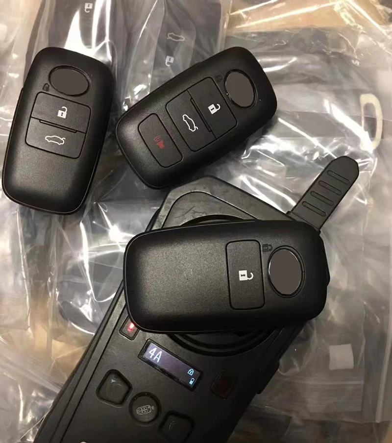 

CN007313 Умный ключ послепродажного обслуживания 2/3/4 кнопки для Toyota Raize Rocky с чипом 433 МГц 4A 89994-BZ041 1 BZ170-J1 BZ050-J1