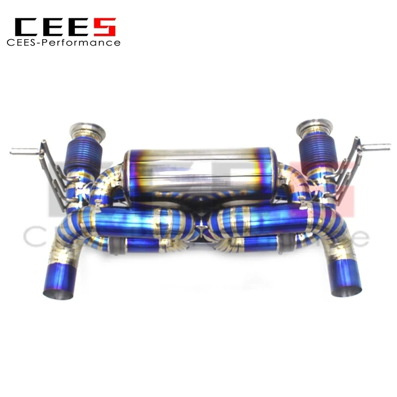 

cees Performante Catback Exhaust Ppie for Lamborghini Huracan Technica EVO/STO 5.2 2019-2023 Muffler Valved Sport Exhaust system