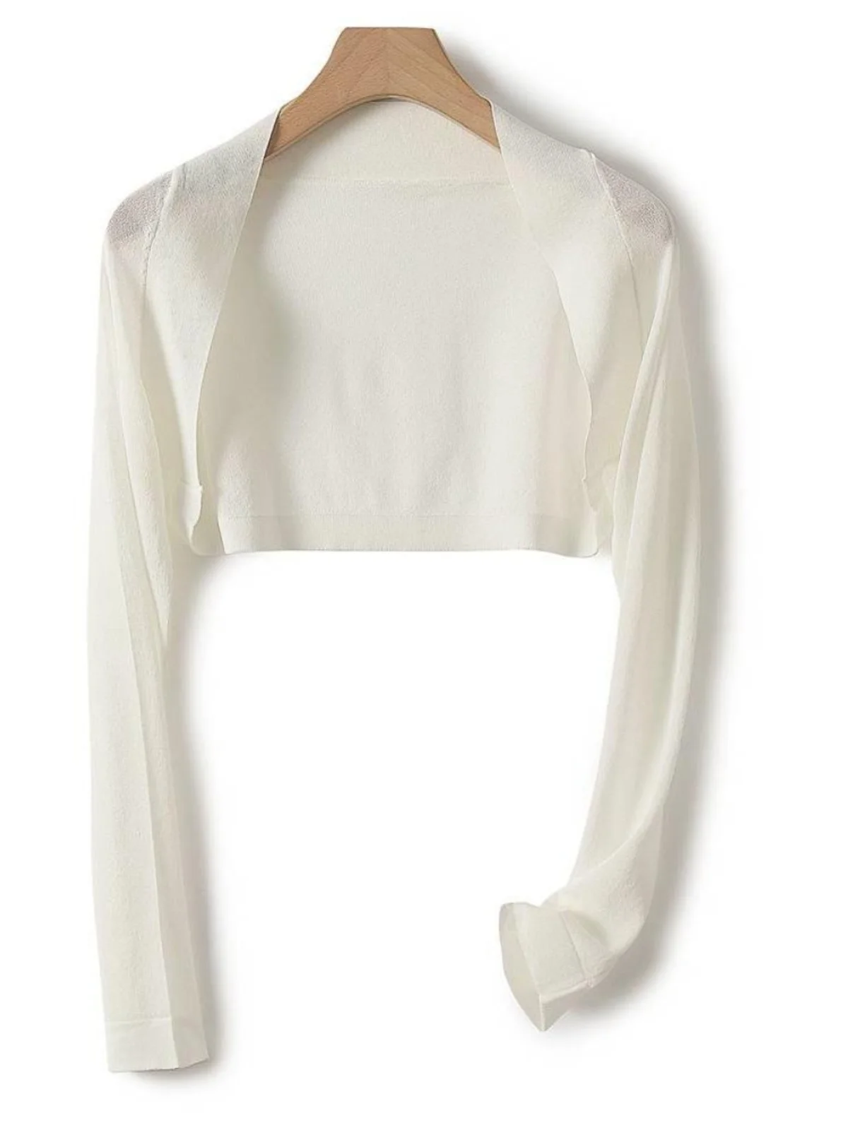 

Женский ультратонкий вязаный шило-кардиган с длинными рукавами, летняя одежда для поездок на работу, одно плечо, дизайн Svel Cover-Up