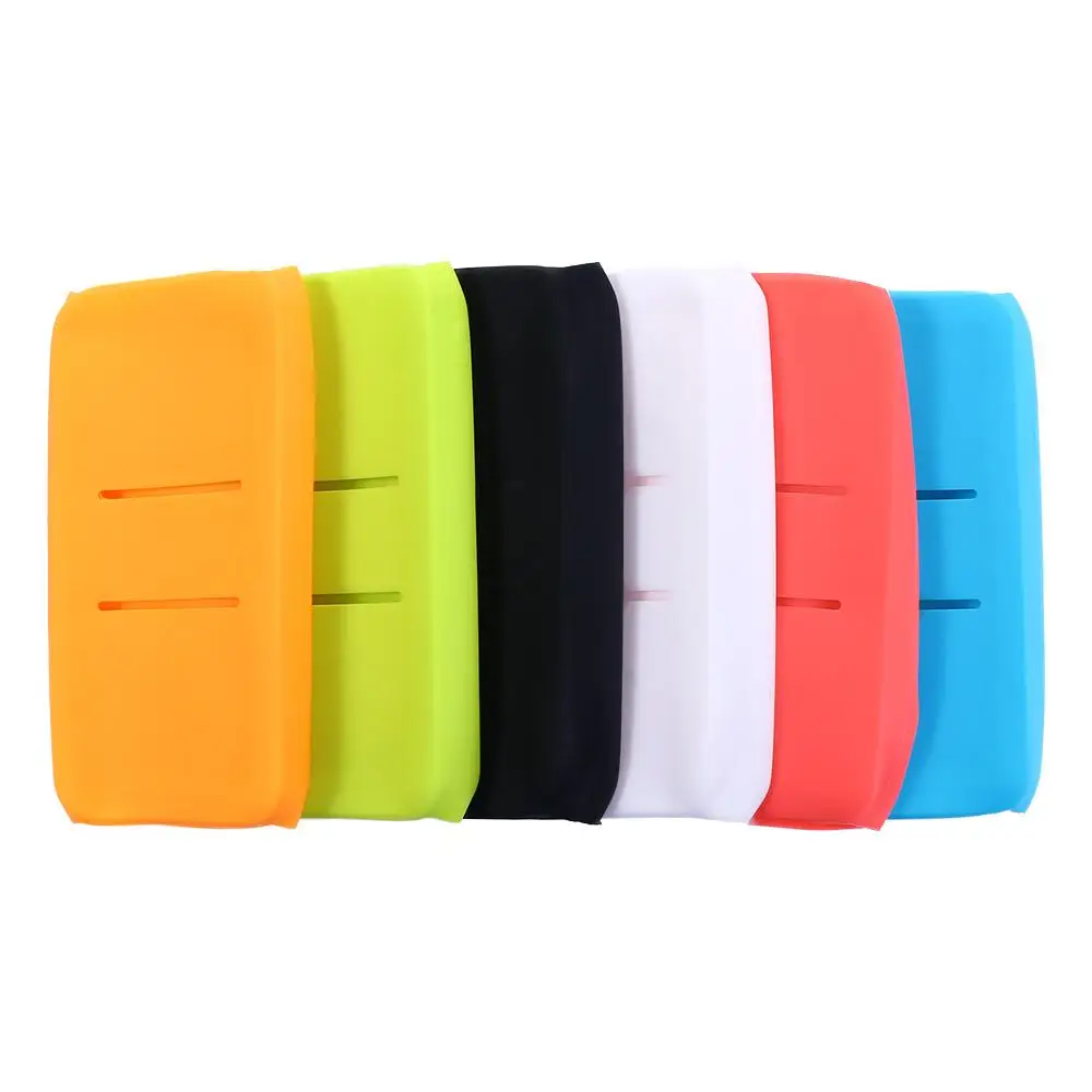 Power Bank Cover Anti-slip for Xiaomi Power Bank USB Powerbank Cover Skin Shell Sleeve Silicone Protector Case Power Bank Case