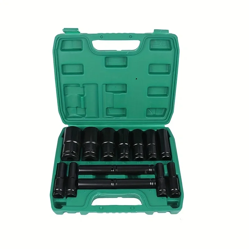 

1/2’ Socket Kit, 15 Piece/20 Piece Socket and Driver Tool Kit, Standard Metric Sizes (8-32mm) Machine Tool Kit Socket Kit Metric