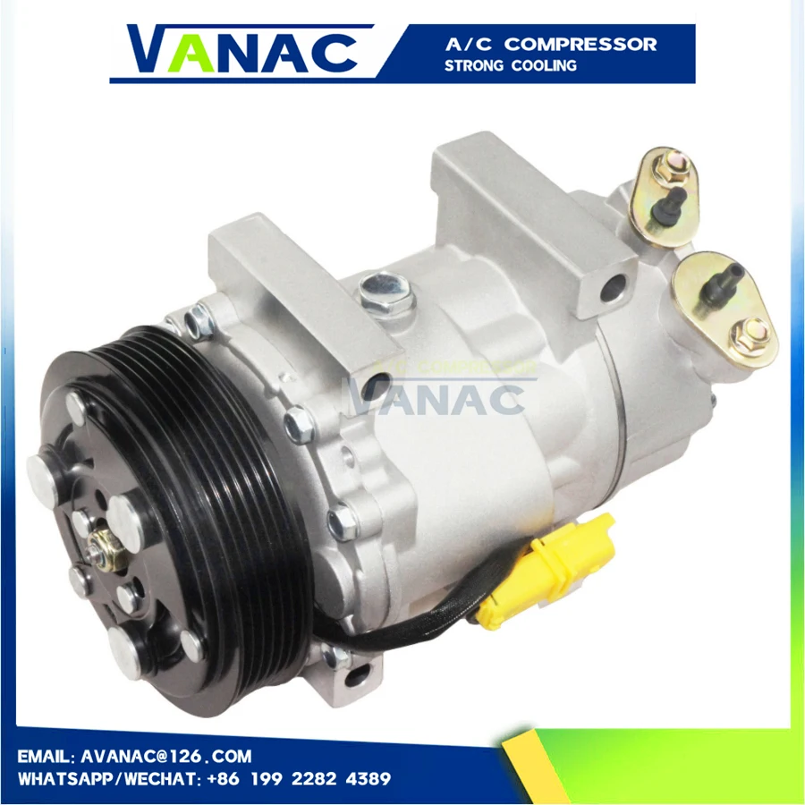 New auto ac compressor For Citroen Fiat peugeot 206 307 6453LS 6453JL 6453JP 9646273380 9655191580 9684480480 9800822280