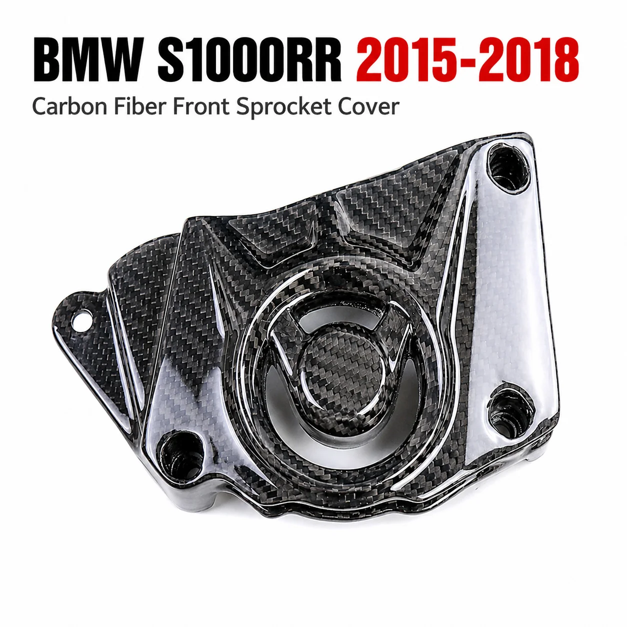 

Front Sprocket Cover For BMW S1000RR 2015-2018 Dry Carbon Fiber Motorcycle Accessories