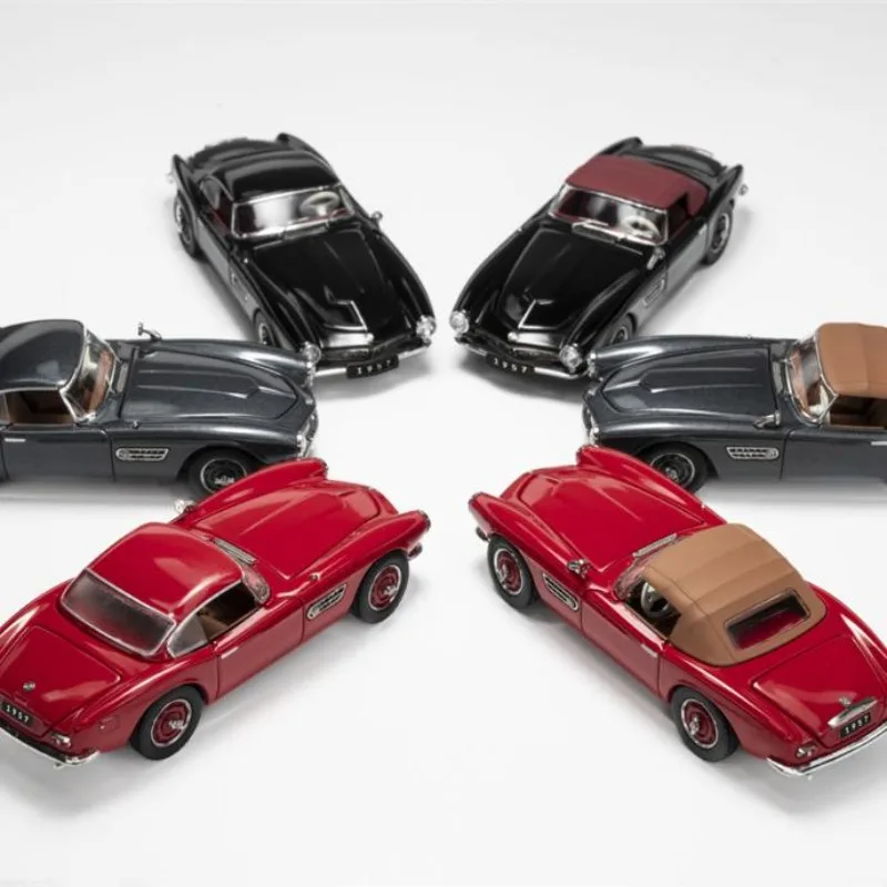 

GFCC 1:64 BMW 507 Hardtop Edition передняя и задняя модель автомобиля из сплава с двумя приводами, игрушка для мальчиков, коллекционное украшение для взрослых.