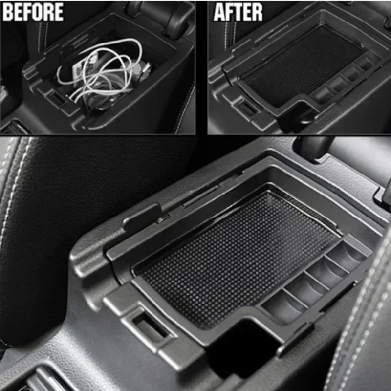 For Subaru XV Crosstrek 2012 - 2017 Impreza 2012 - 2016 Car Armrest Box Storage Tray Organizer Container Holder Accessories