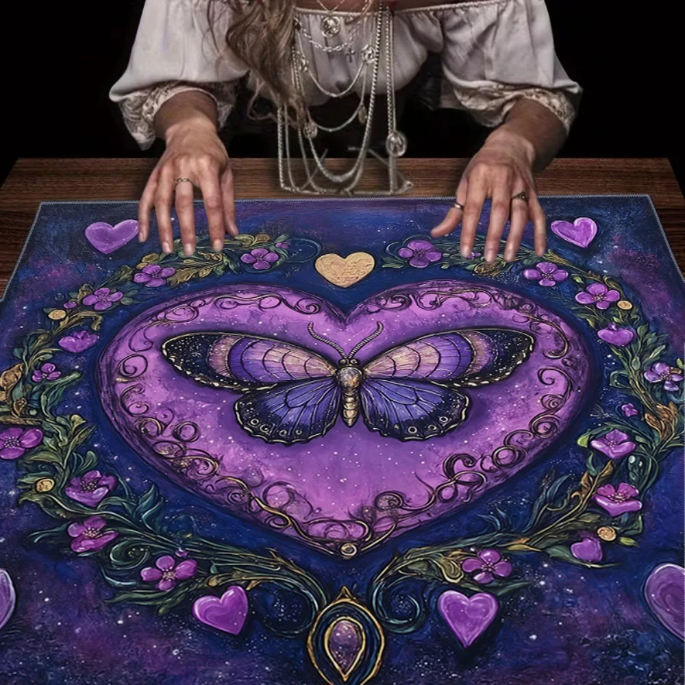 Spirit Realm Star Pattern Tablecloth, Spiritual Space Decor, Divination Board Game Dual-Use Tablecloth