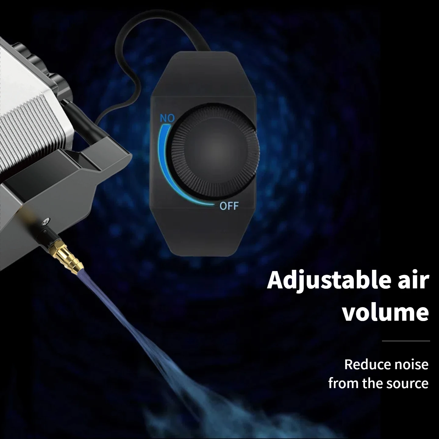 110V/220V 60 liters/minute 28W laser-assisted air pump/compressor adjustable speed low noise suitable for engraving machines.