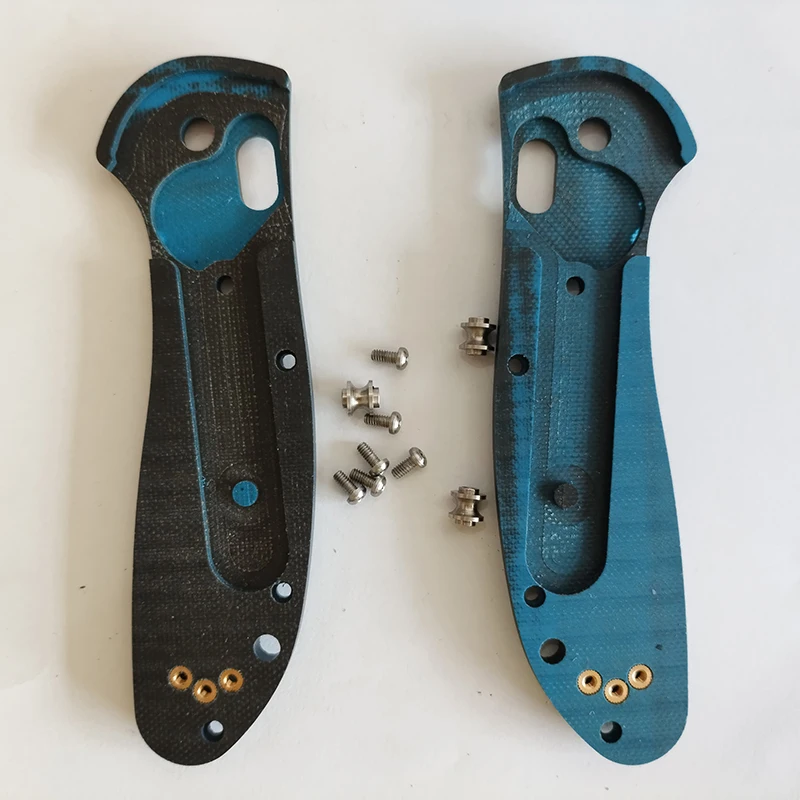 NEW 1 Pair G10 Knife Handle Scales For Genuine Benchmade Griptilian 550 551 Knives Grip DIY Making Patches Accessories Parts