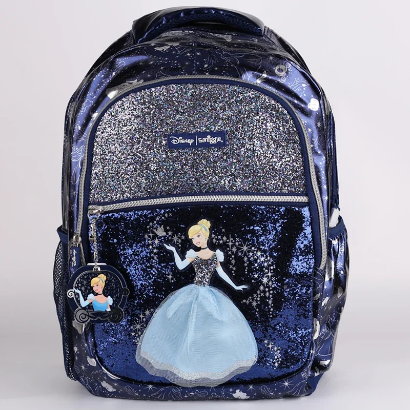 Smiggle Cinderella Backpack Shoulder Lightening Schoolbag Large-Capacity Backpacks Lunch Box Pen Box Water Bottle Girl Gift