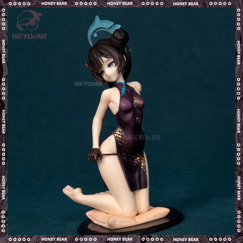 

Blue Archive Cheongsam Longhua Fei Yi PVC Figure - Beautiful Girl Gaming Peripherals Collectible Statue Model Toy Gift
