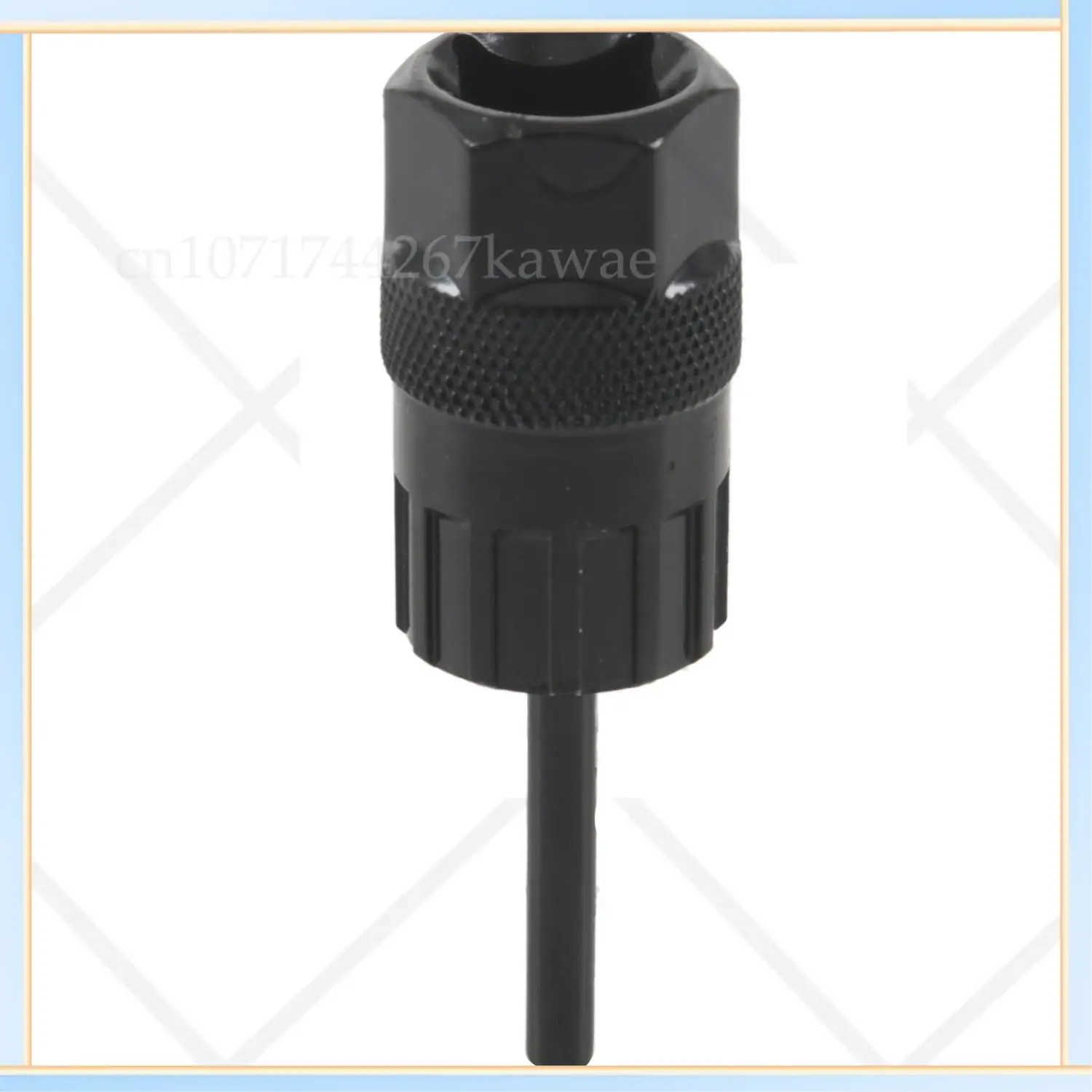 -A16I Strumento per la rimozione della ghiera della cassetta per bicicletta nera con ago per Shimano Sram Sunrace