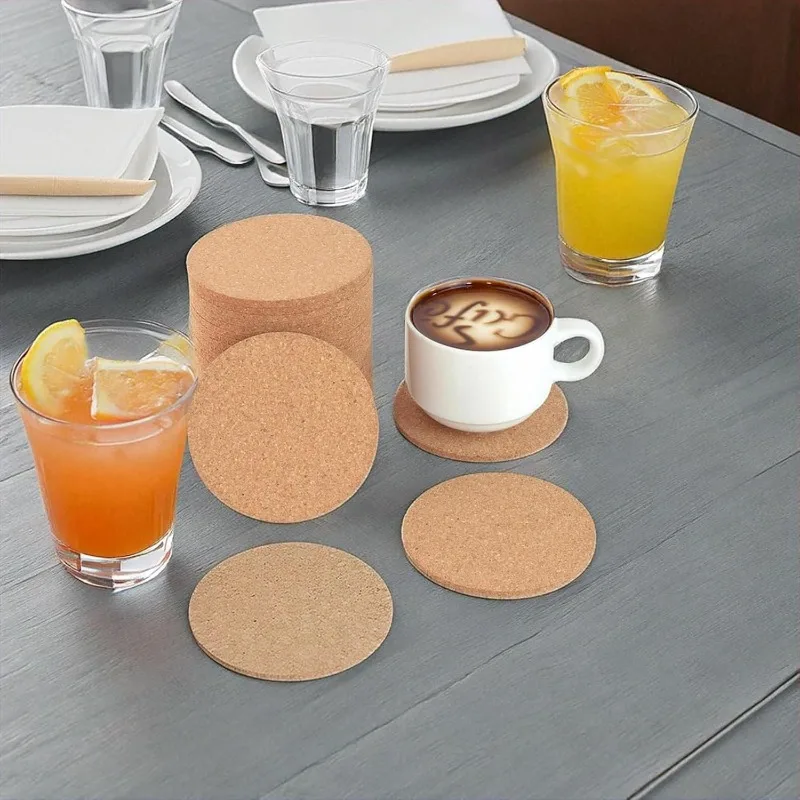 Cork Drink Coasters 3