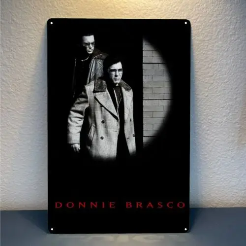 Donnie Brasco Al Pacino Movie Metal Poster Tin Sign 20x30cm 1pc