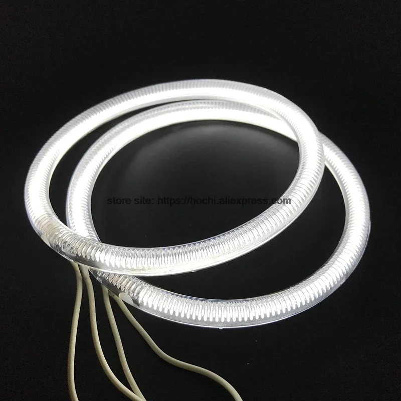 For Subaru Impreza WRX STI 2007 2008 09 10 2011 HochiTech WHITE 6000K CCFL Headlight  Angel Demon Eyes Kit Angel Eyes Light - view 5