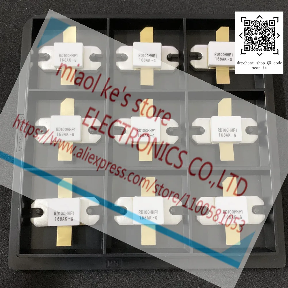 100%New original; RD100HHF1 RD100HHF1C RD100HHF1-101 RD100HHF1C-501 - Silicon MOSFET Power Transistor 30MHz,100W