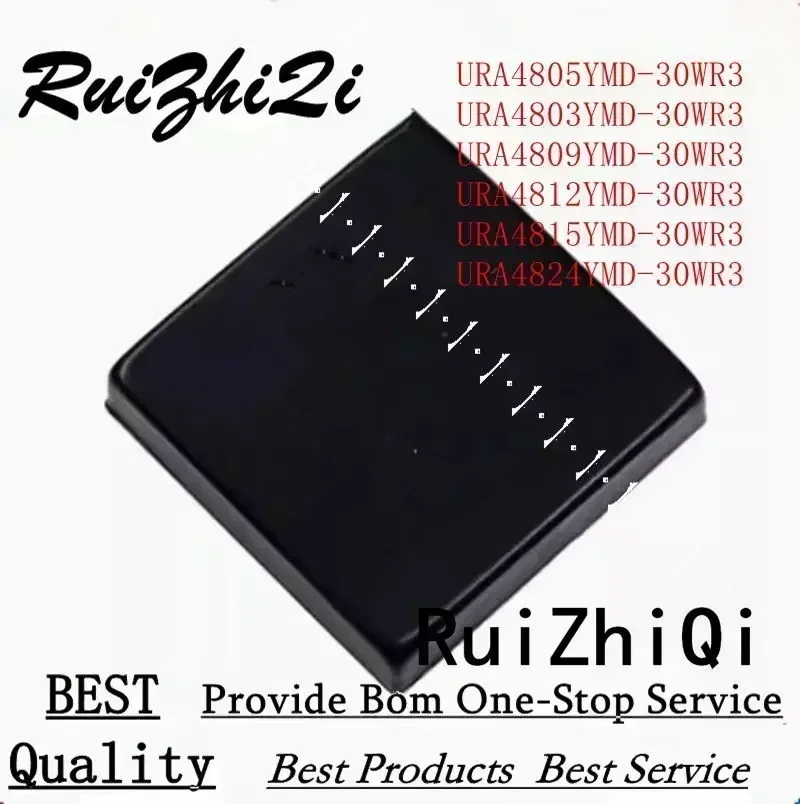 10PCS/LOT URA4803YMD-30WR3 URA4805YMD-30WR3 URA4809YMD-30WR3 URA4812YMD-30WR3 URA4815YMD-30WR3 URA4824YMD-30WR3 30W DC/DC