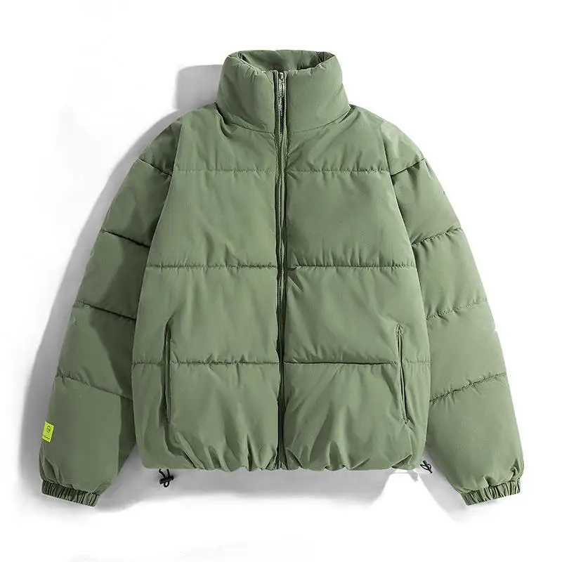 

New Men's Cotton Jacket Winter Thick Warm Color Korean Style Student Outerwear Winter Clothes Men's down Cotton Coat