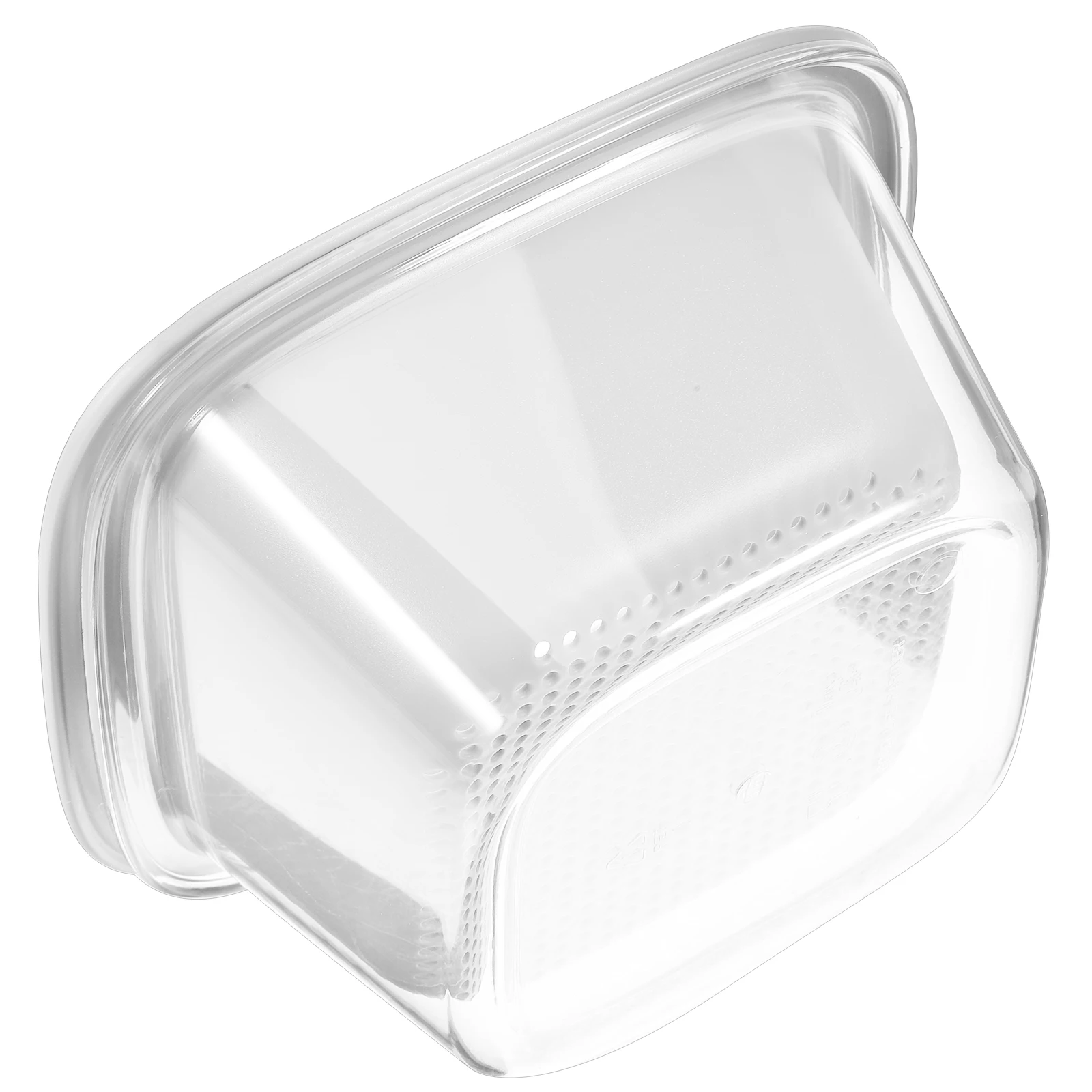 

Drain Basket Drainer Fruit Draining Washing Double-layer and Vegetable Clip Food Dual