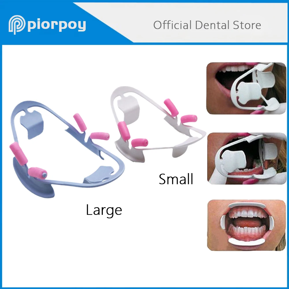 PIORPOY 1 шт. 3D стоматологический Открыватель для рта, Ретрактор для щек, интраоральный Ретрактор O-формы, ортодонтический Профессиональный стоматологический инструмент