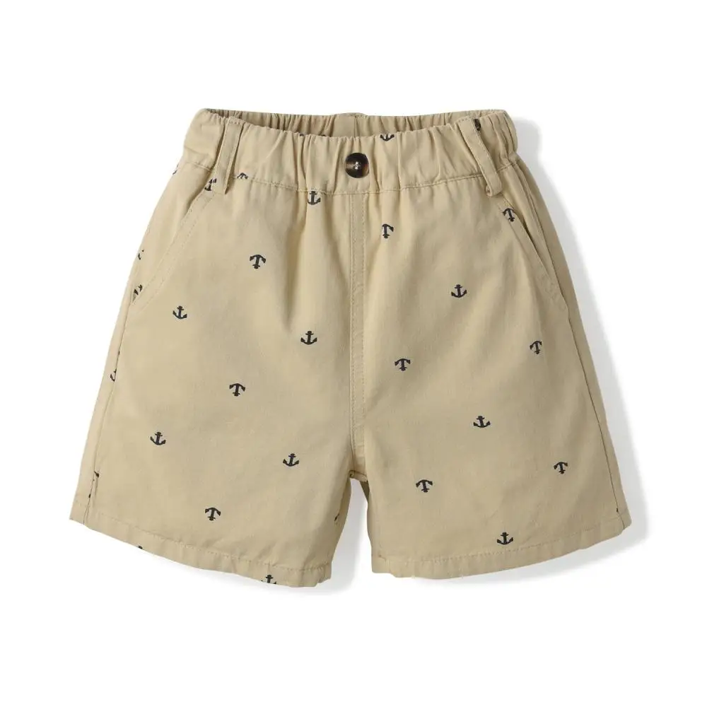 Clibeso 2024 Kinderen Boutique Kleding Zomer Gedrukt Klinknagel Katoenen Shorts voor Jongens 0-12 Maanden 1-5 jaar Broek