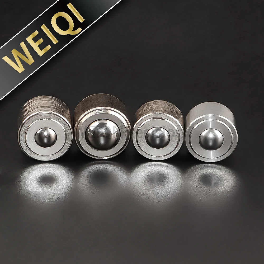 VCN347 Factory High Precision Conveyor Ball Rollers  Stainless /Carbon Steel Ball Transfer Unit Transfer Units with Threaded Rod