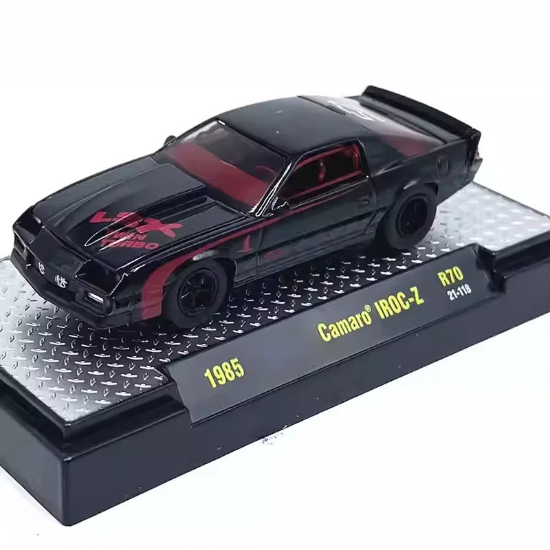 M2 1/64 カマロ IROC-Z 合金車モデル静的コレクション装飾ホリデー