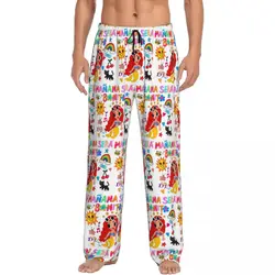 Custom Manana Sera Bonito Colombian Music Singer Karol G Pajama Pants Sleepwear Men Elastic Waistband Sleep Bottoms with Pockets