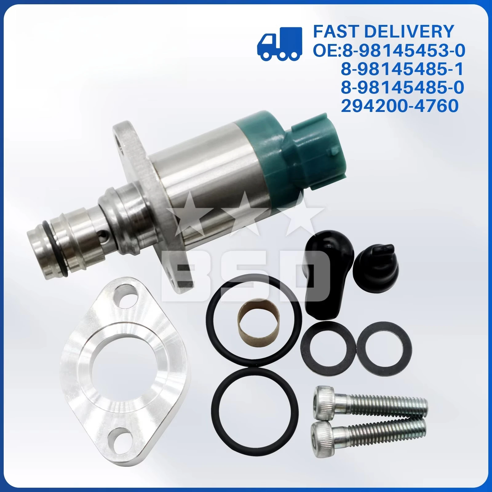 

Auto Parts Diesel Fuel Pump Suction Control Valve 294200-4760 SCV Valve 8-98145453-0 For Mitsubishi L200 Isuzu D-MAX
