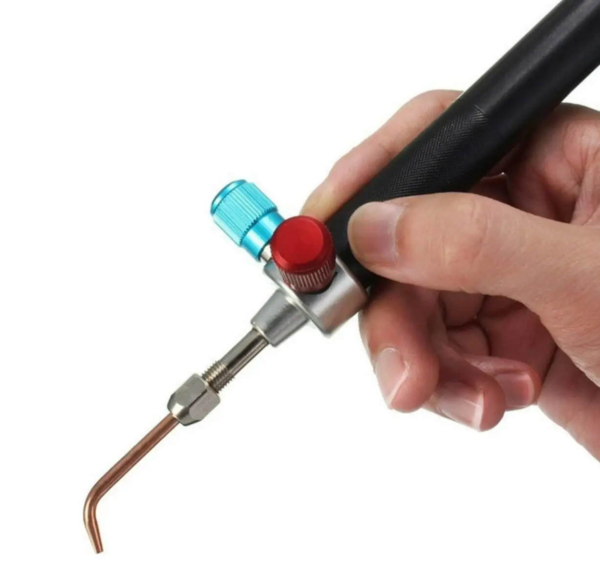 

Mini Soldering Cutting Torch Set Little Smith Gas Torch Jewelry Tools with 5 Tips And Connect Adapter