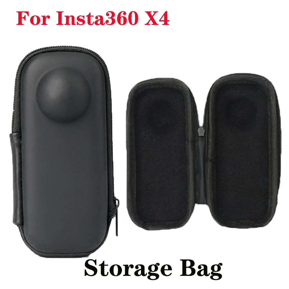 

Portable Protective Case for Insta360 X4 Cameras Storage Bag Waterproof Travel Carrying EVA Shell Box Action Camera Accessories