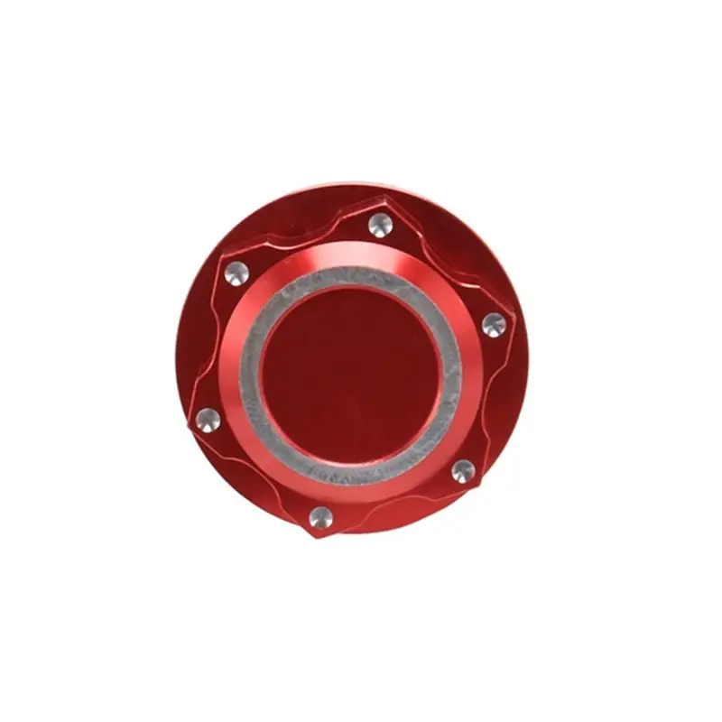 ABJL 4Pcs Aluminum 24mm Hex Wheel Nuts for Arrma 1/5 Kraton 8S Outcast 8S RC Car Dustproof Anti-Skid Red