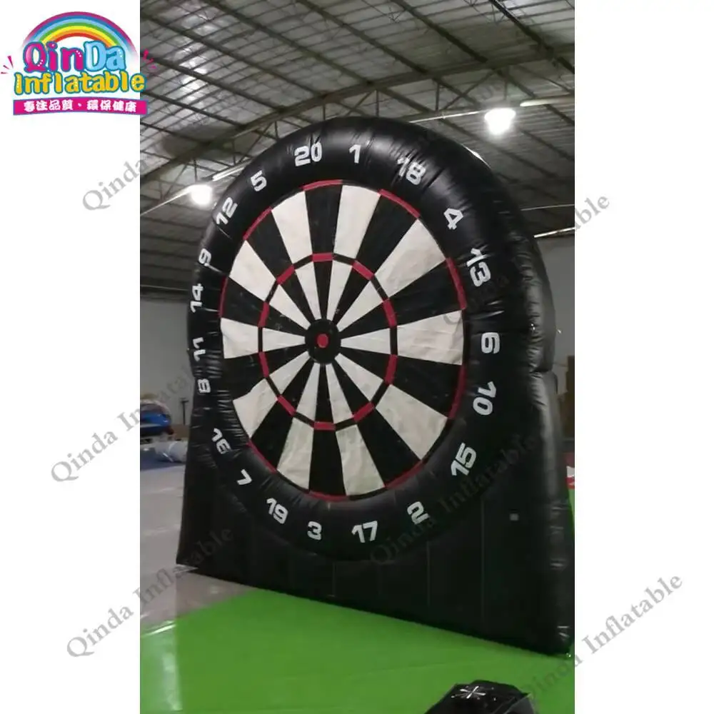 3m Height Funny Inflatable Foot Dartboard ,0.55mm Pvc Inflatable Dart Board Game With Factory Price