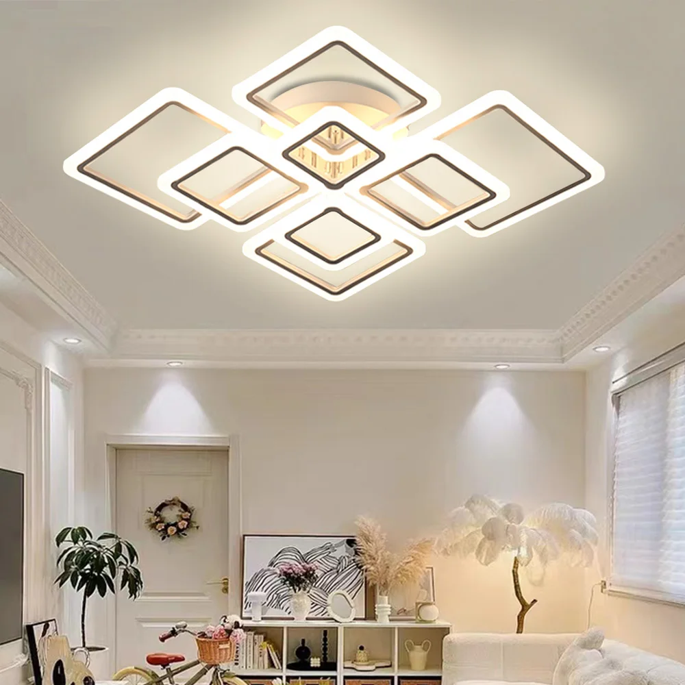 IRALAN Ceiling Lamp Bedroom Pendant Light Lighting Dining Room Kitchen Aisle Balcony With App And Remote Control Dimming Fixture