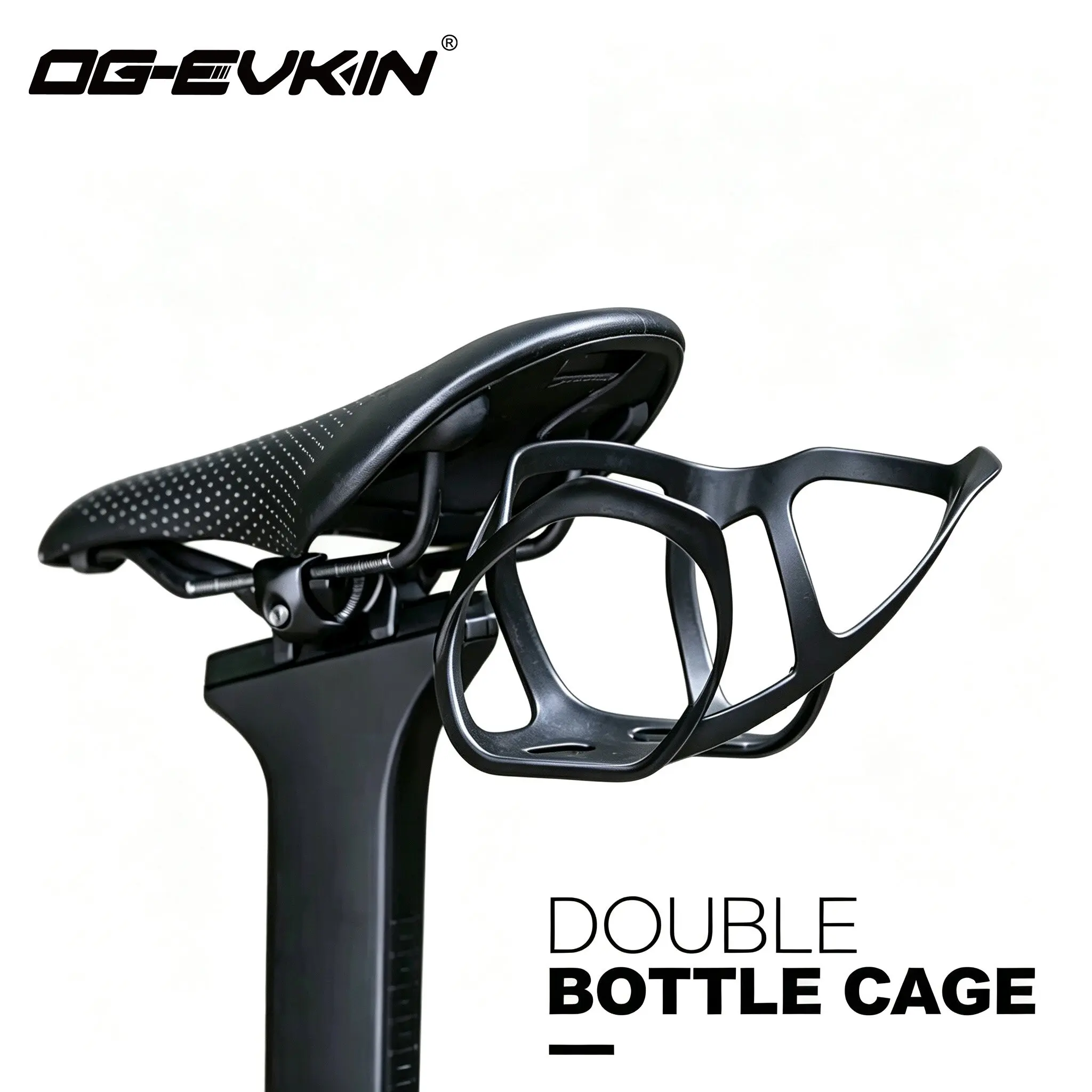 OG-EVKIN FA-026 Carbon Bike Bottle Cages Expander Titanium Cycling Road Bottle Support Fit for CF-026 Road Bike Frame